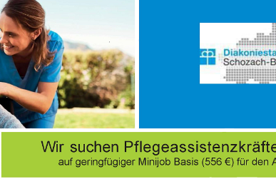Pflegeassistenzkräfte für den Abenddienst