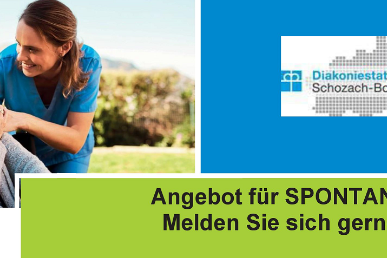 Angebot für Spontane - Melden Sie sich gerne