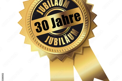 15. August 2026 - 30j&auml;hriges Dienstjubil&auml;um