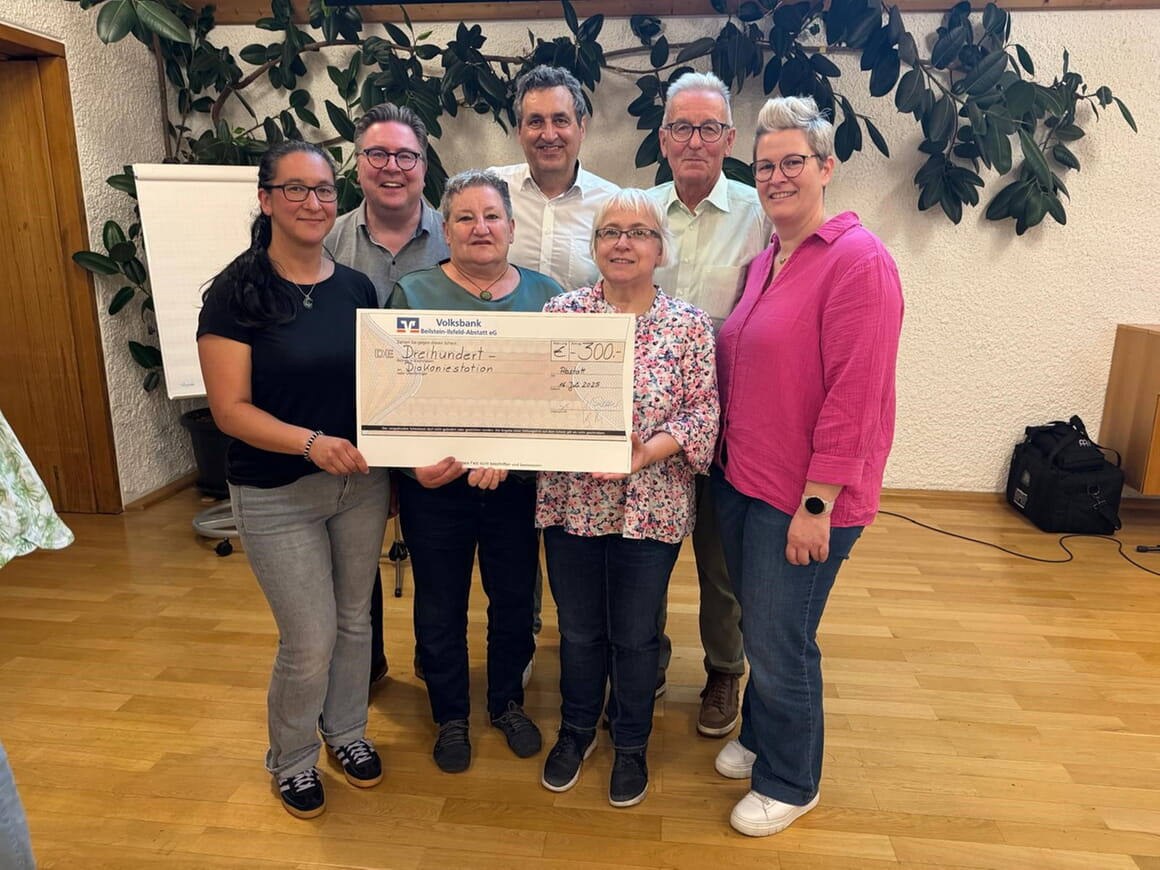 Spendenübergabe Krankenpflegeförderverein 16.07.2025